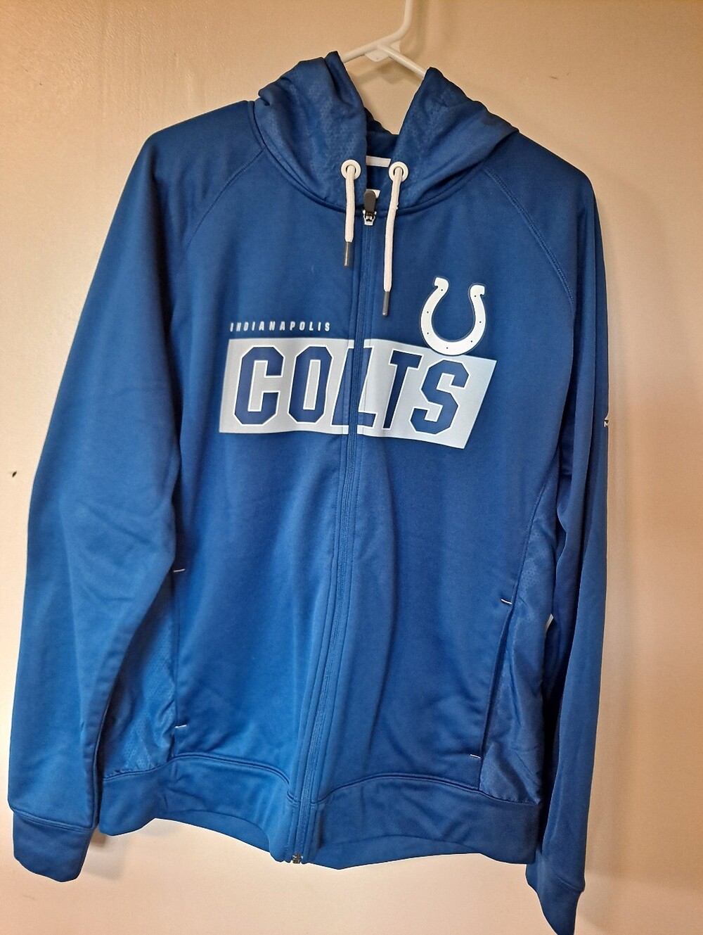 Blue Full-Zip Hoodie Jacket